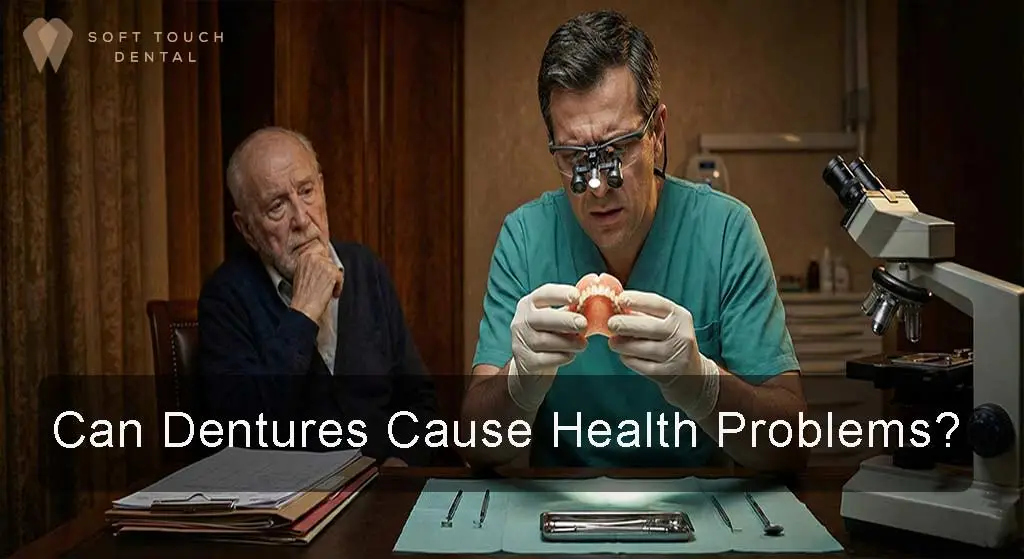 risk of wearing dentures and health problems